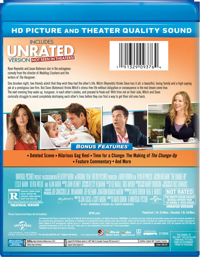 The Change-up [Blu-ray]