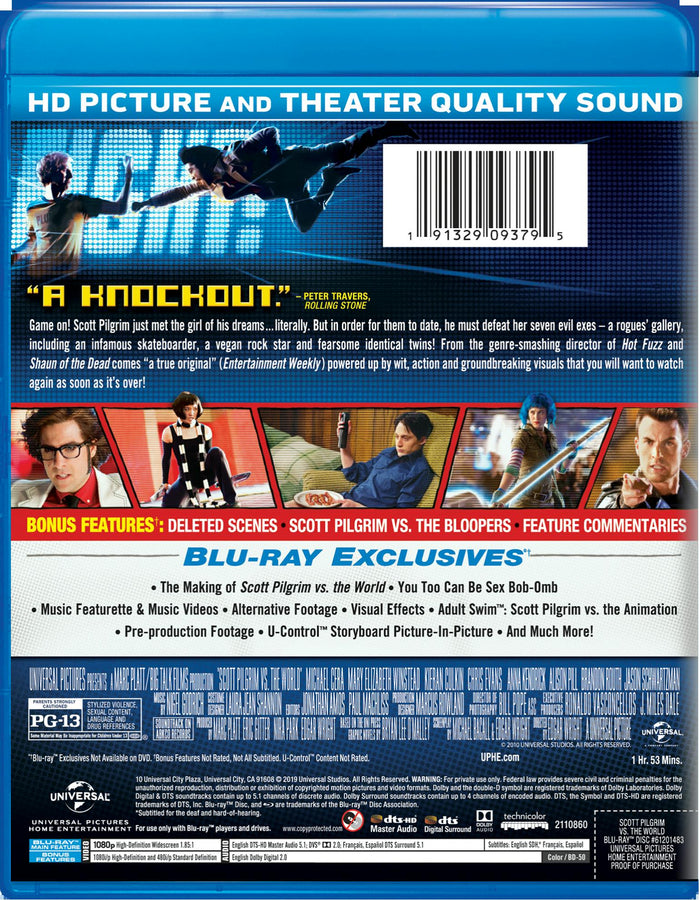 Scott Pilgrim Vs. The World [Blu-ray]