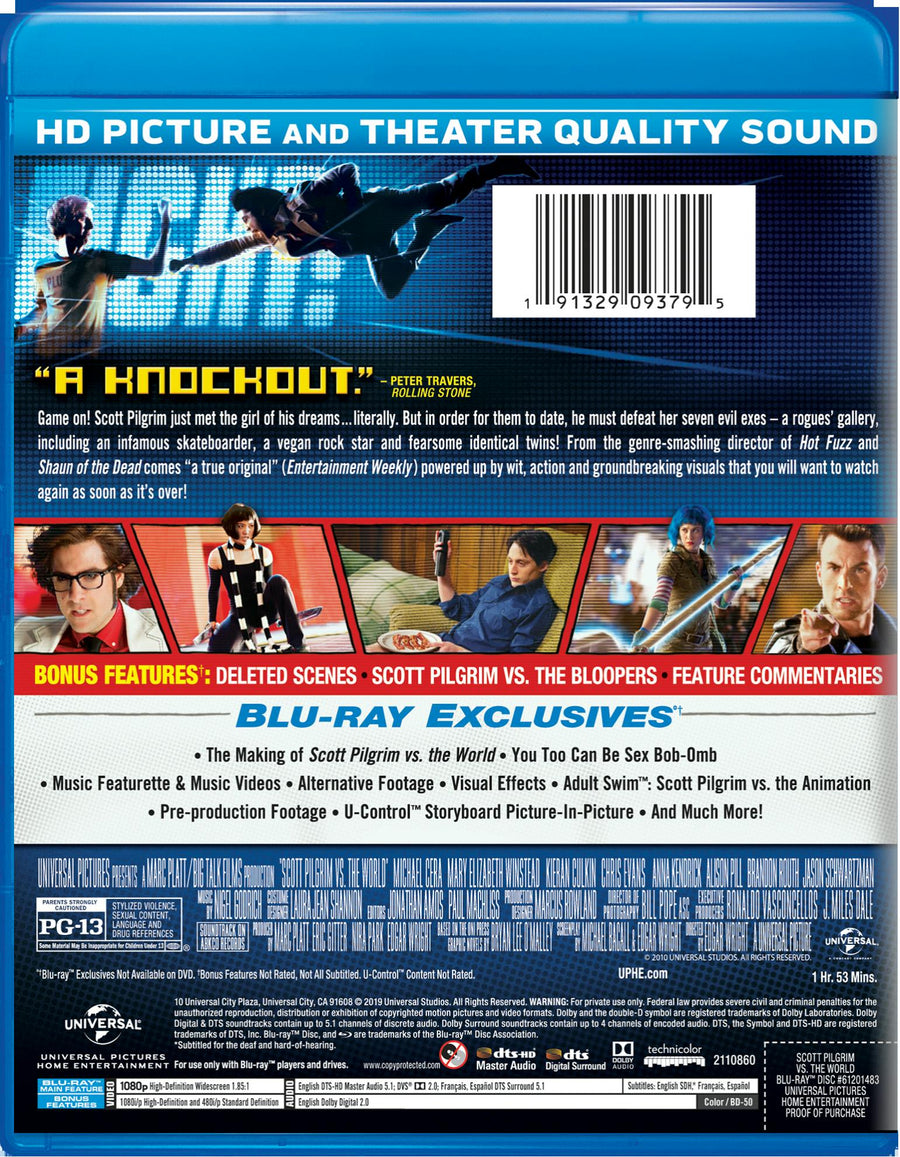 Scott Pilgrim Vs. The World (Blu-ray New Box Art) [Blu-ray]
