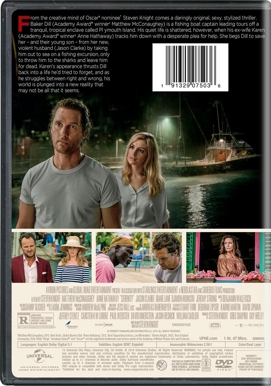 Serenity (2019) [DVD]