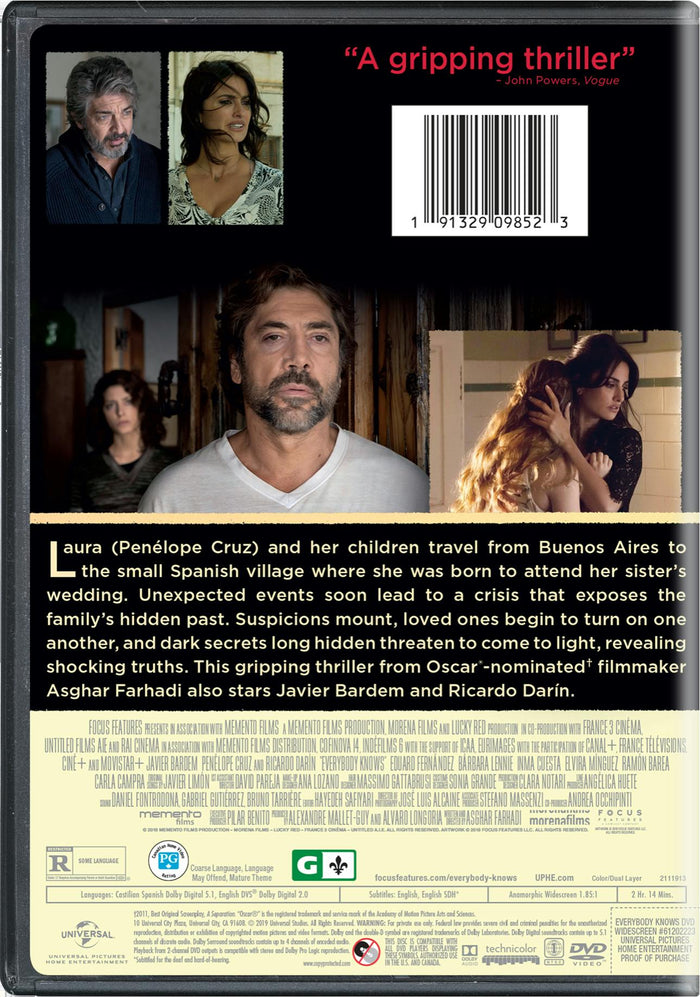 Everybody Knows [DVD]