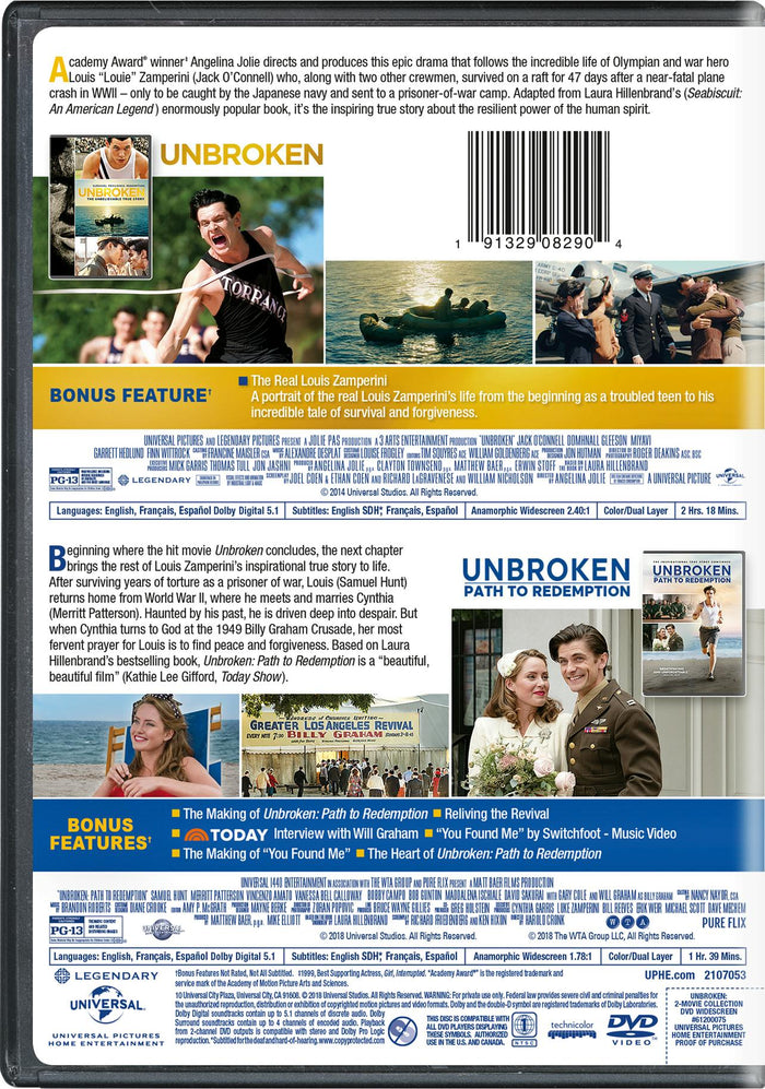 Unbroken/Unbroken - Path to Redemption [DVD]
