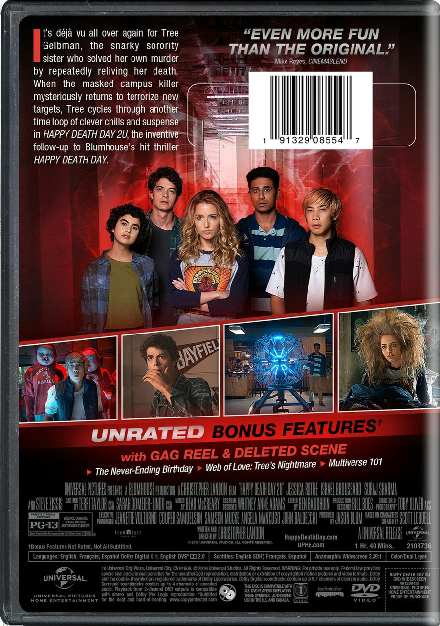 Happy Death Day 2u [DVD]