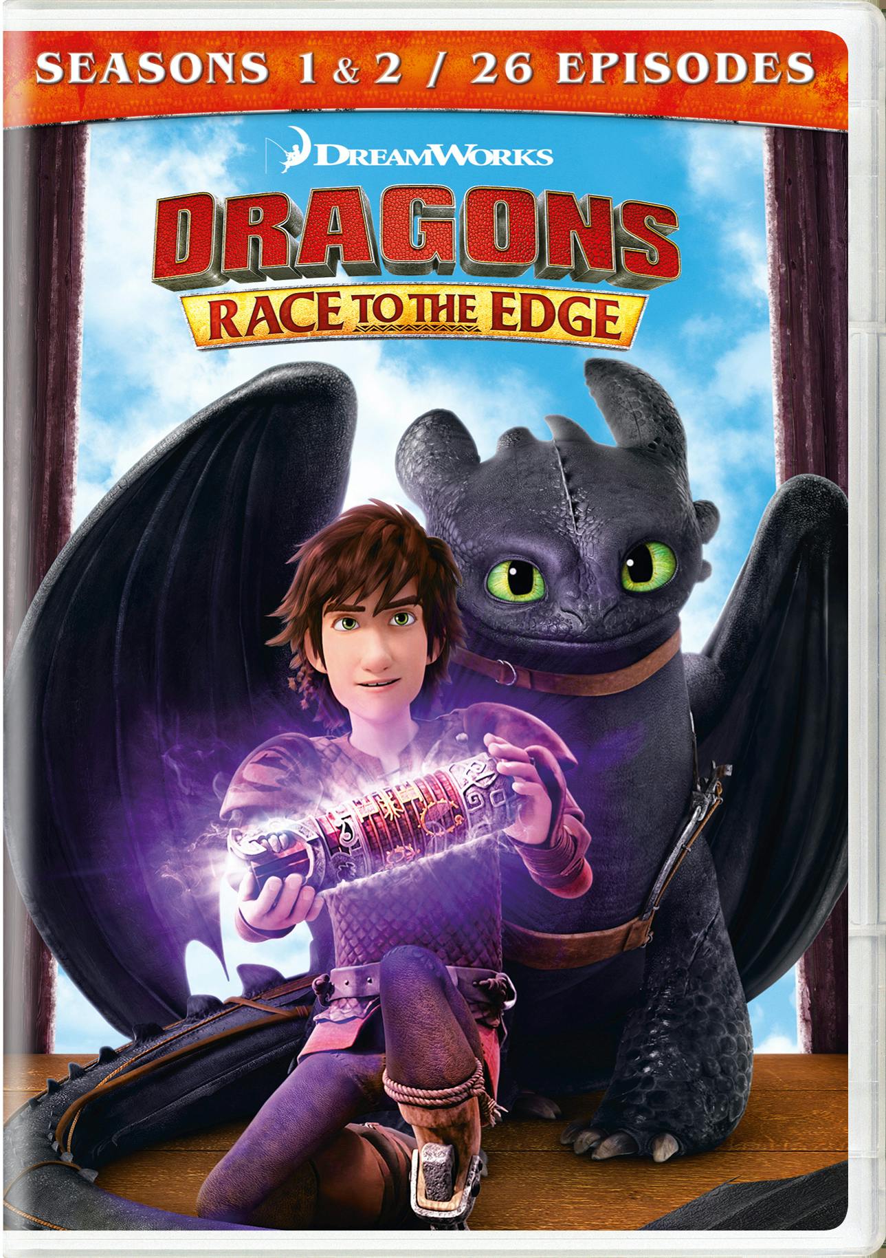 Dragons: Race to the Edge - Seasons 1 & 2 (DVD Set) [DVD] – GRUV