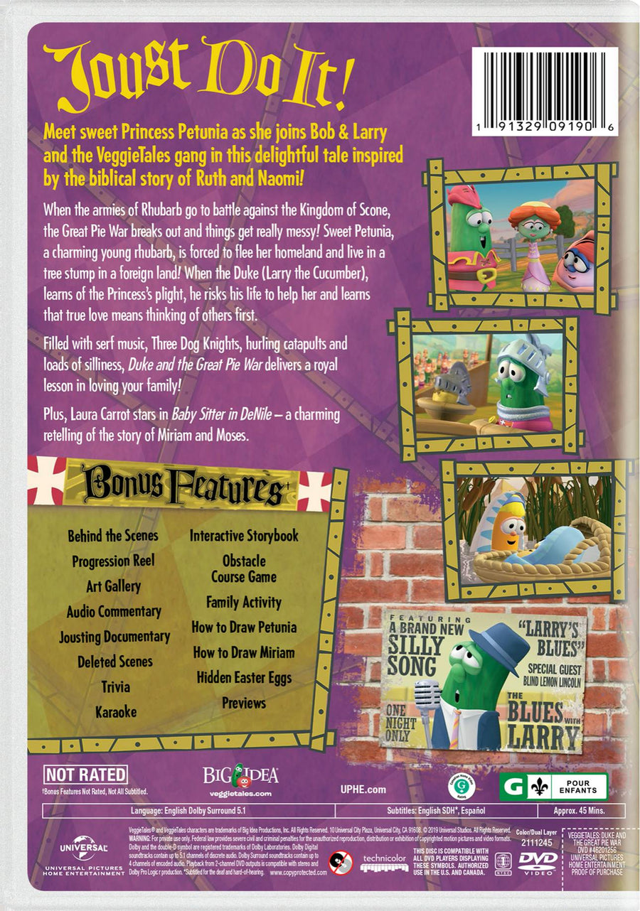 VeggieTales: Duke and the Great Pie War [DVD]