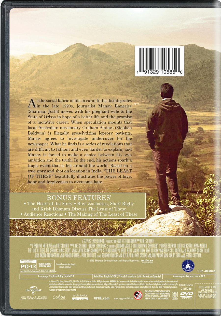 The Least of These - The Graham Staines Story [DVD]