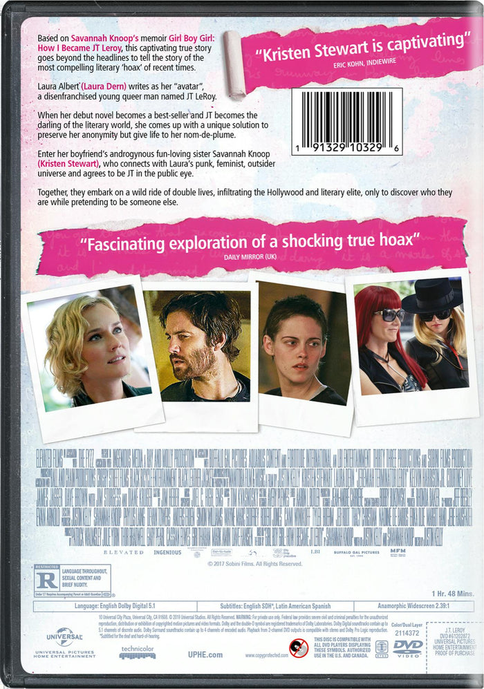 JT LeRoy [DVD]