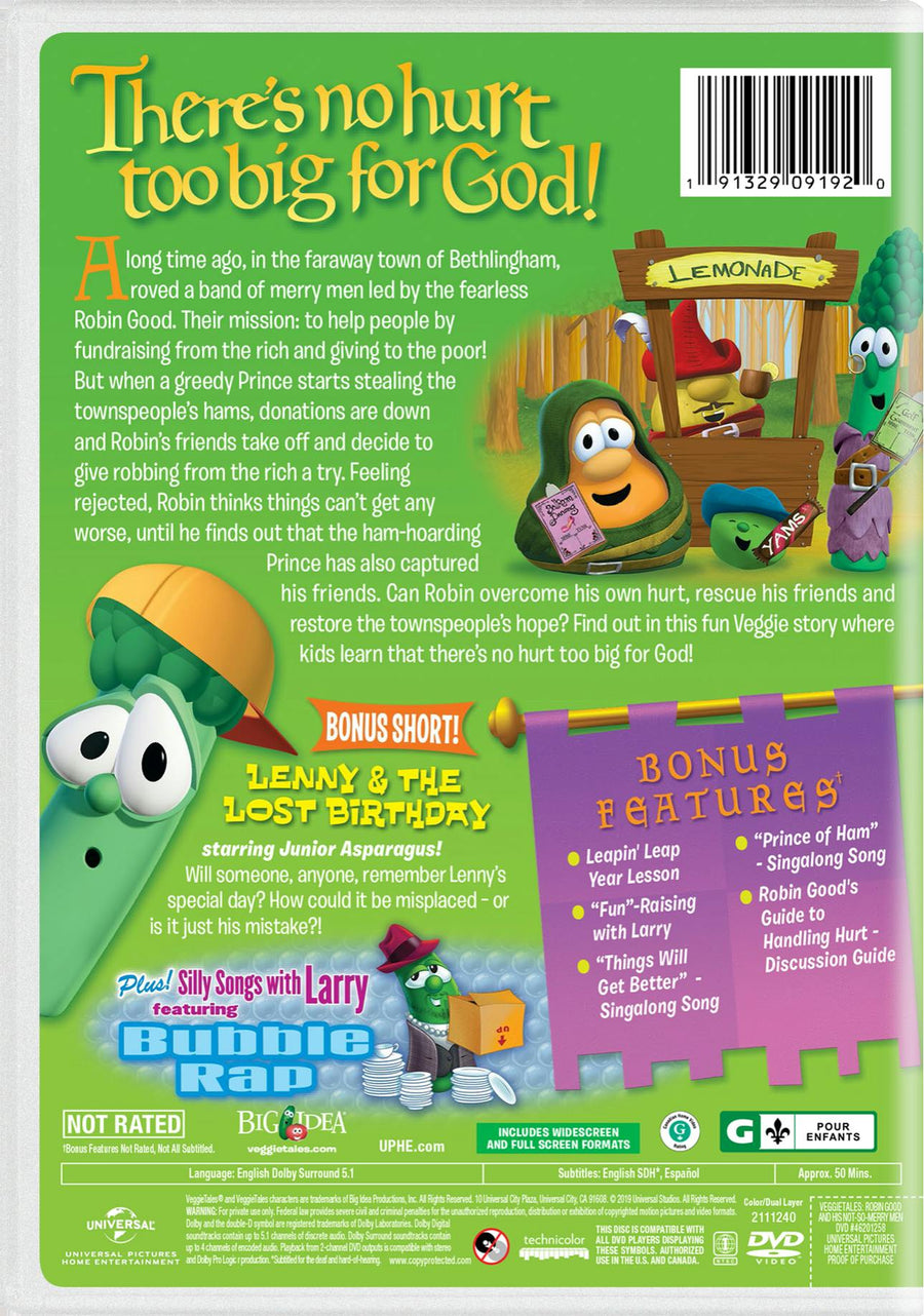 VeggieTales: Robin Good and His Not-So-Merry Men [DVD]