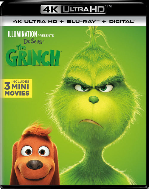 Illumination Presents: Dr. Seuss' The Grinch (4K Ultra HD + Digital) [UHD]