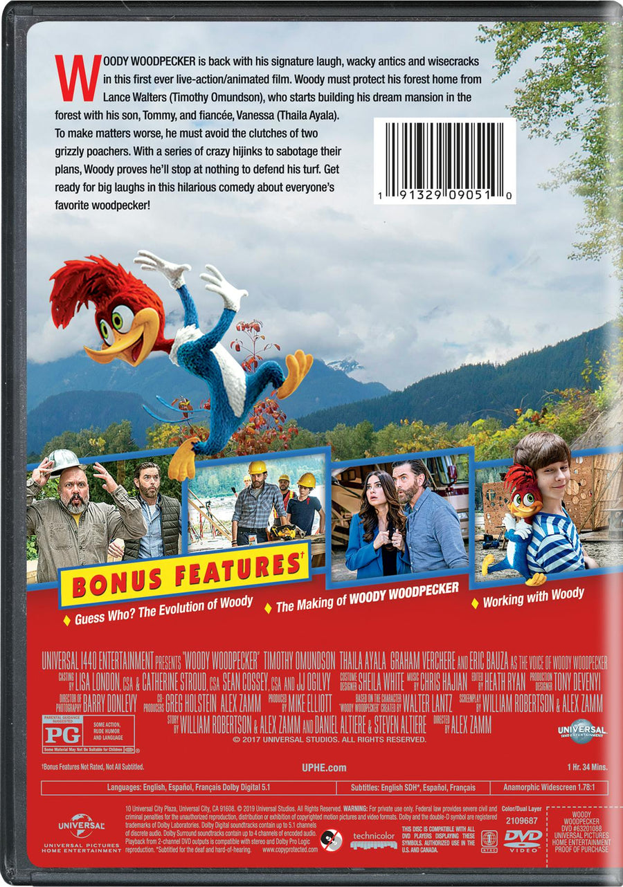 Woody Woodpecker (DVD New Box Art) [DVD]