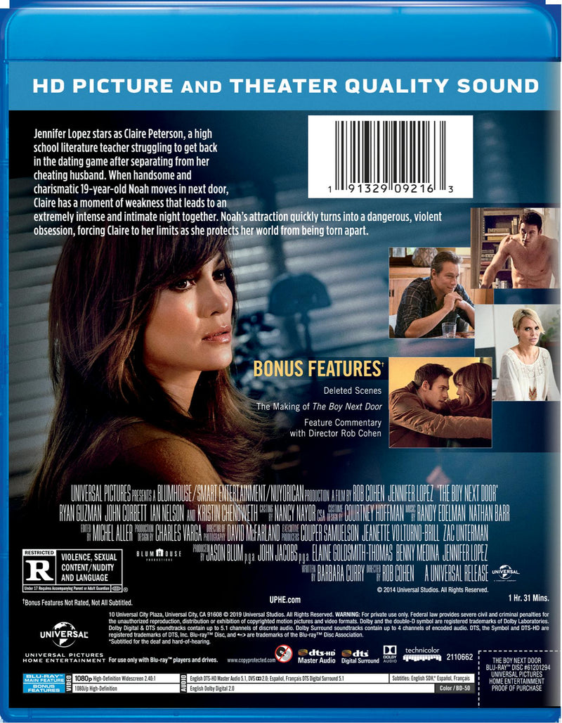 The Boy Next Door [Blu-ray]