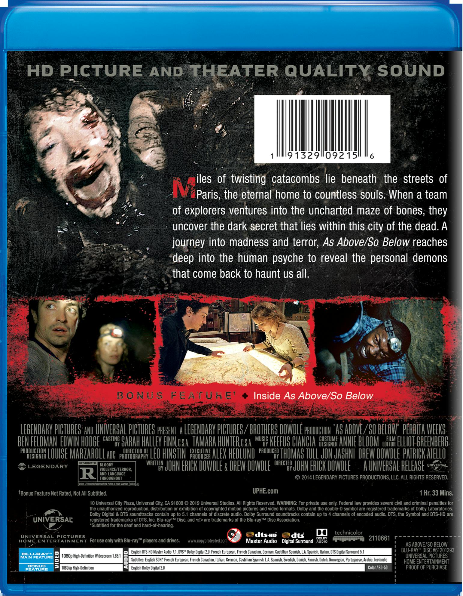 その他 AS ABOVE SO BELOW d2ldlup As Above, So Below (DVD) : Target