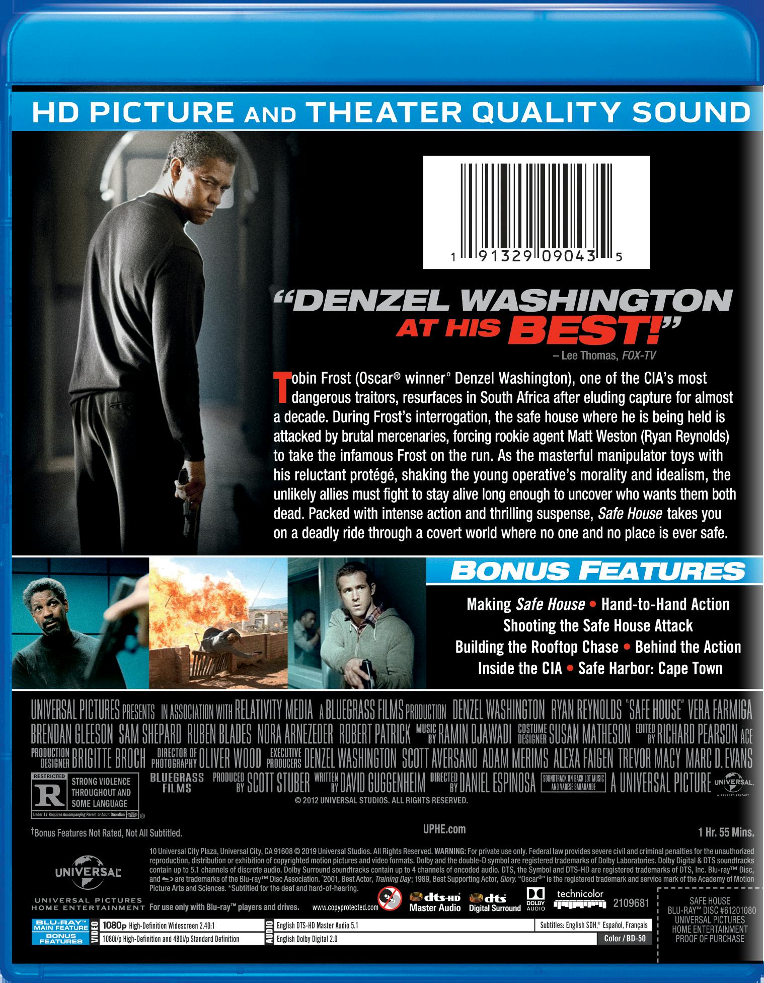 Safe House [Blu-ray] – GRUV Entertainment