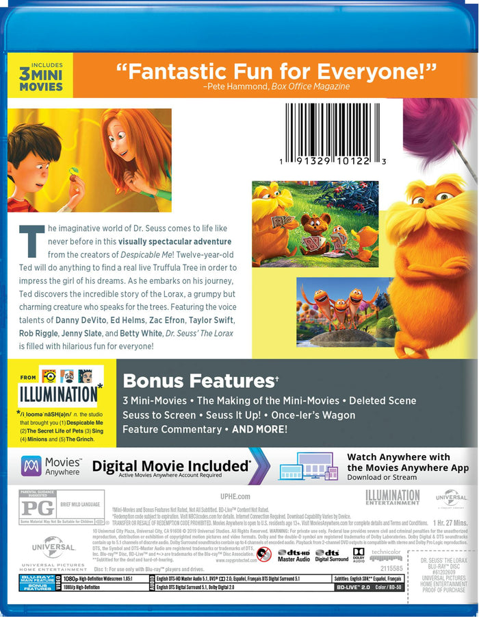 The Lorax [Blu-ray]