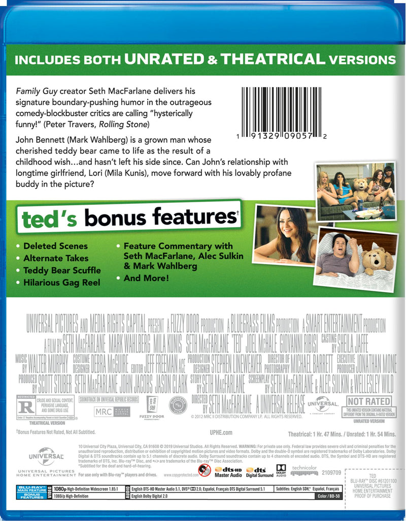 Ted [Blu-ray]