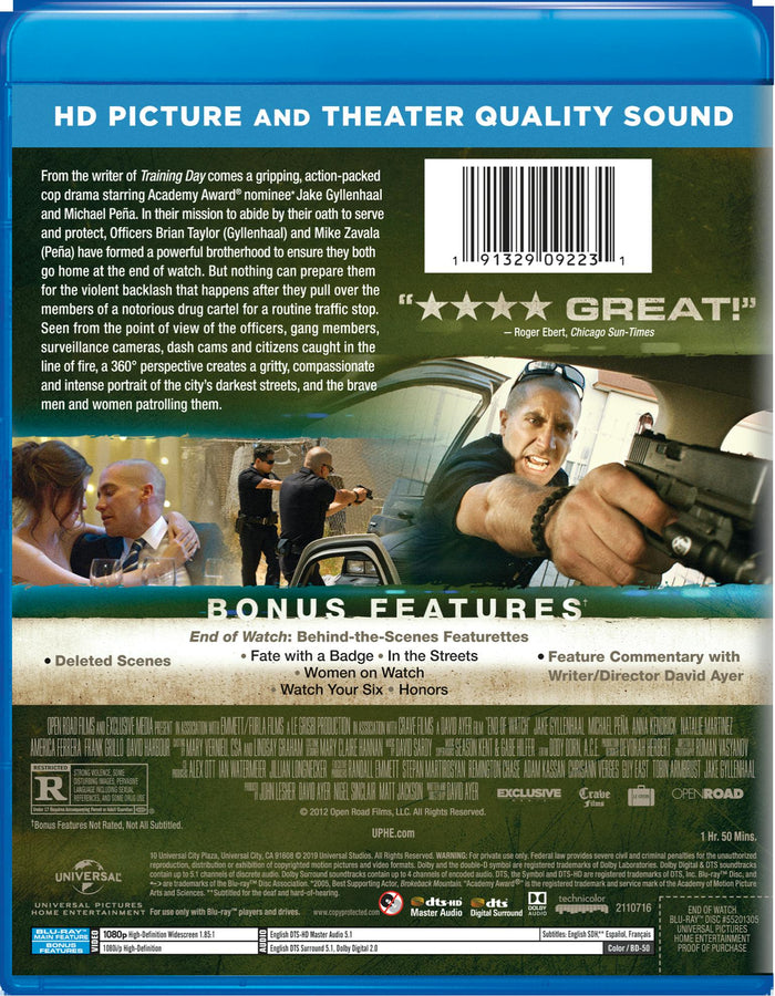 End of Watch [Blu-ray]