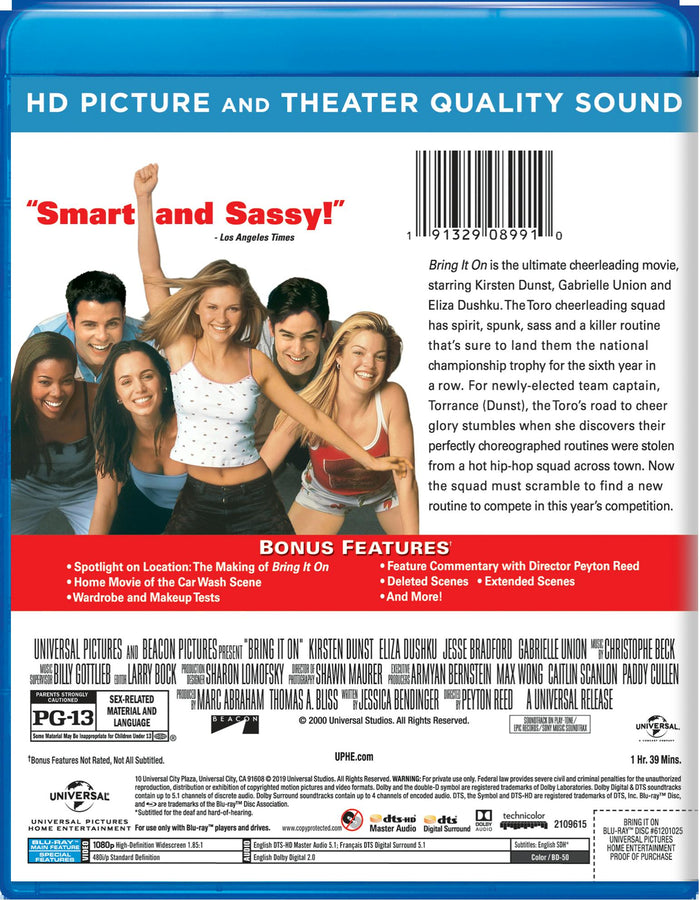 Bring It On (Blu-ray New Box Art) [Blu-ray]
