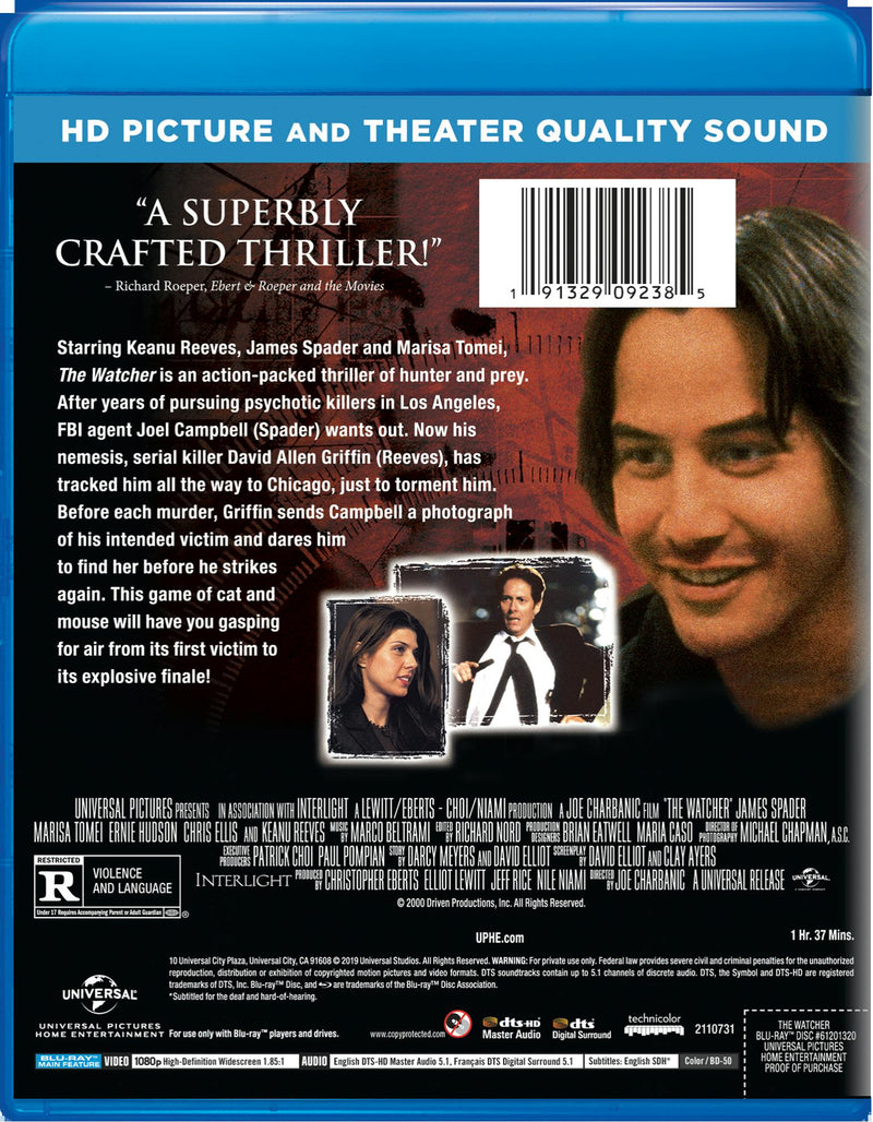 The Watcher [Blu-ray]