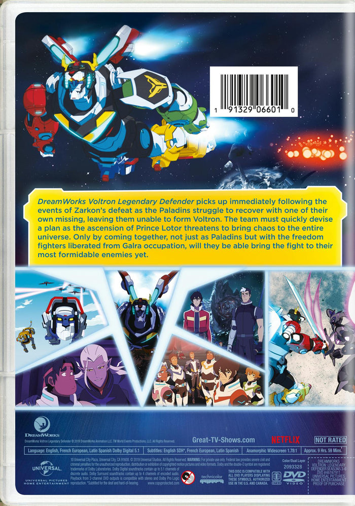 Voltron - Legendary Defender: Seasons 3-6 [DVD]