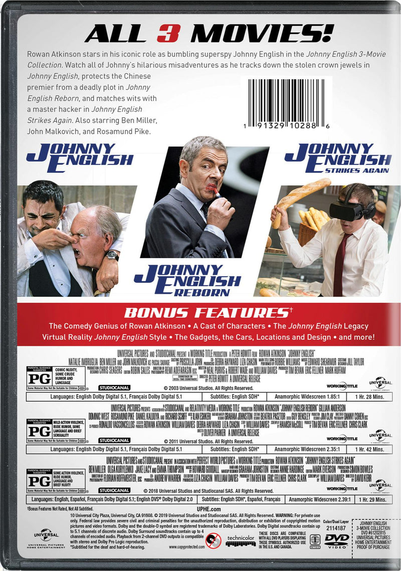 Johnny English: 3-movie Collection [DVD]