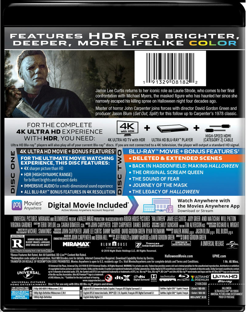 Halloween (4K Ultra HD) [UHD]