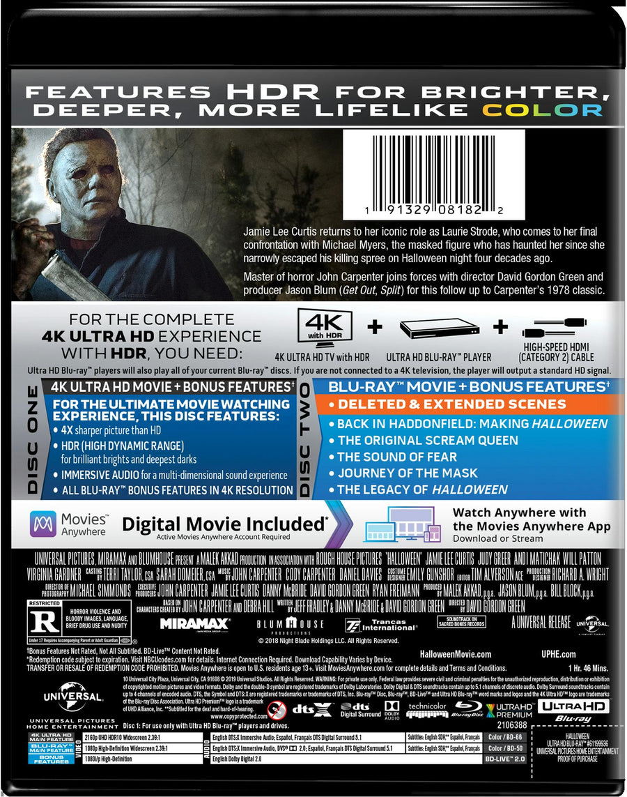 Halloween (4K Ultra HD) [UHD]