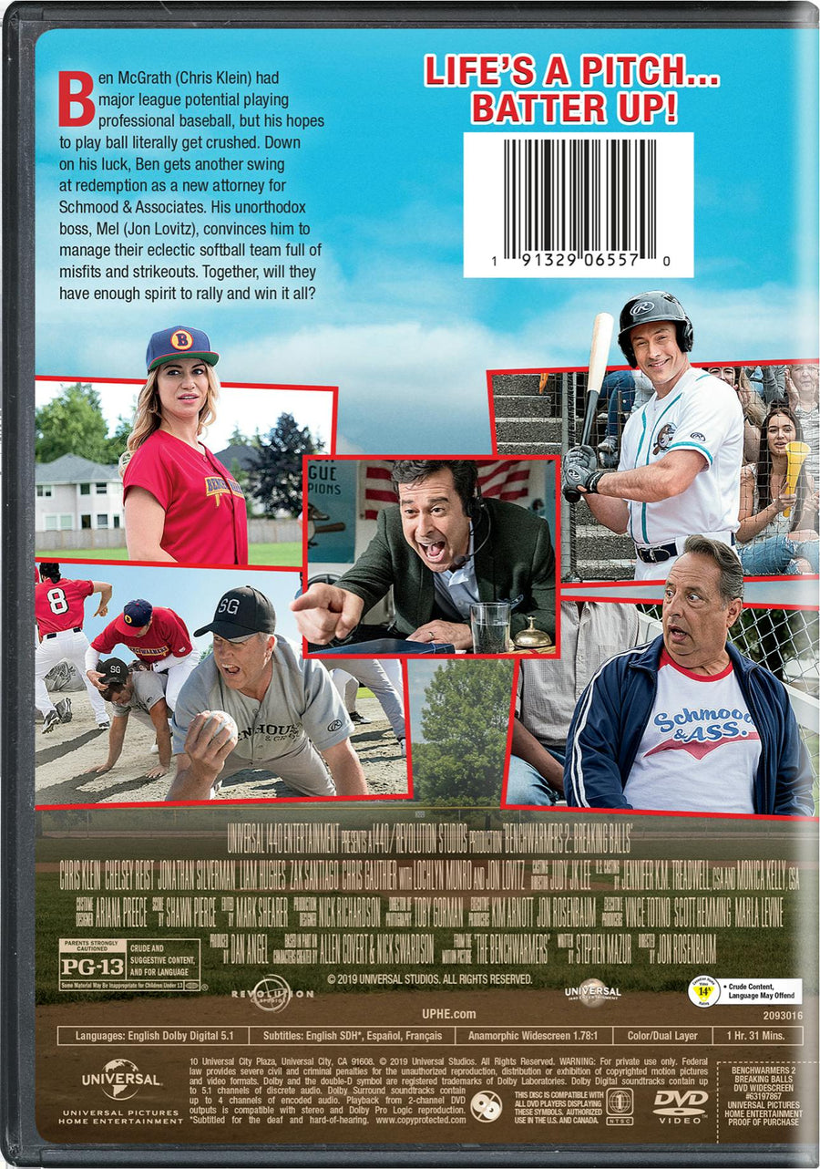 Benchwarmers 2 [DVD]