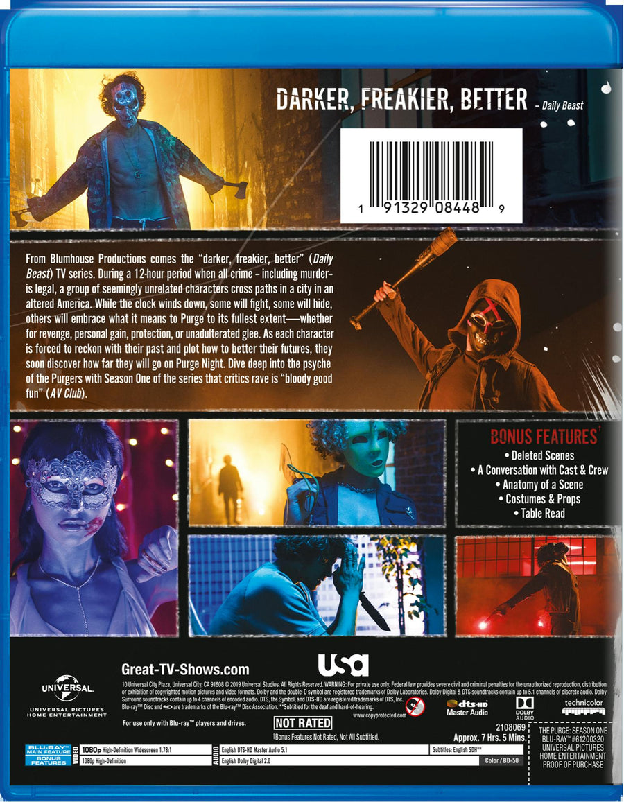 The Purge: Season One [Blu-ray]