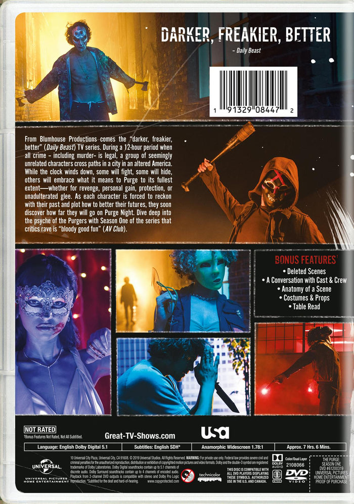 The Purge: Season One [DVD]