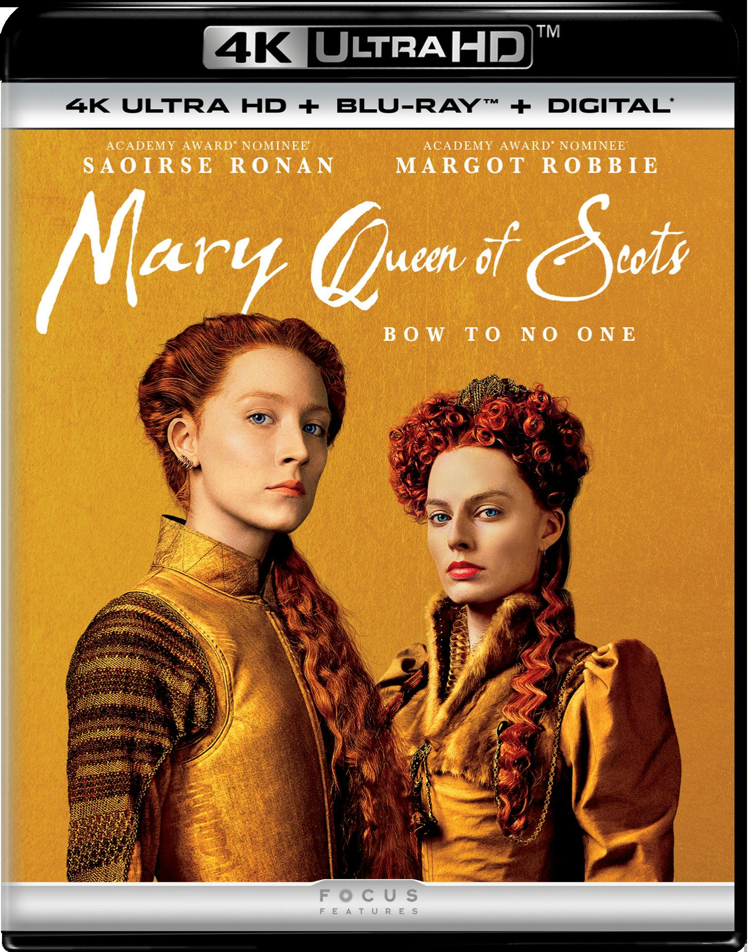 Mary Queen of Scots (4K Ultra HD) [UHD] – GRUV Entertainment