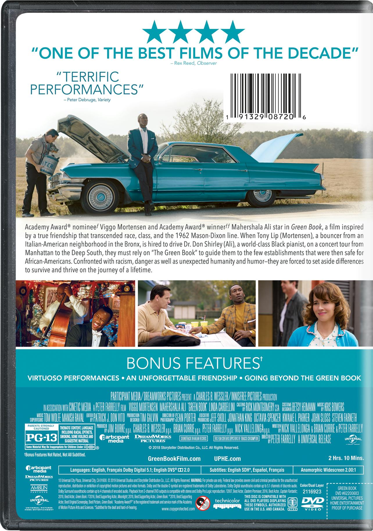 Green Book [DVD] – GRUV Entertainment
