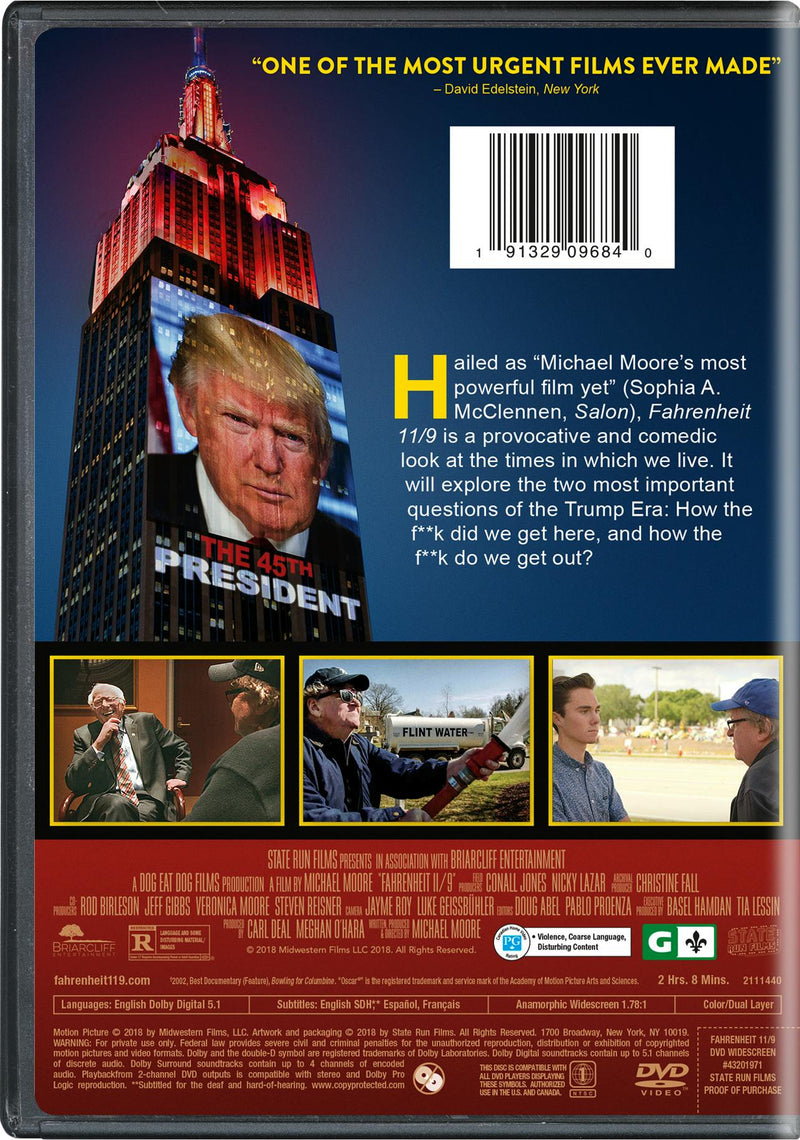 Fahrenheit 11/9 [DVD]
