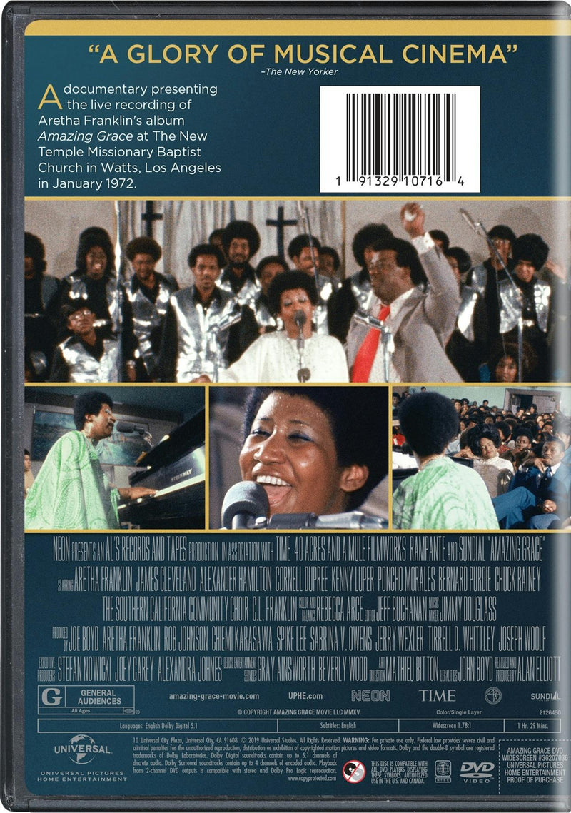 Amazing Grace [DVD]