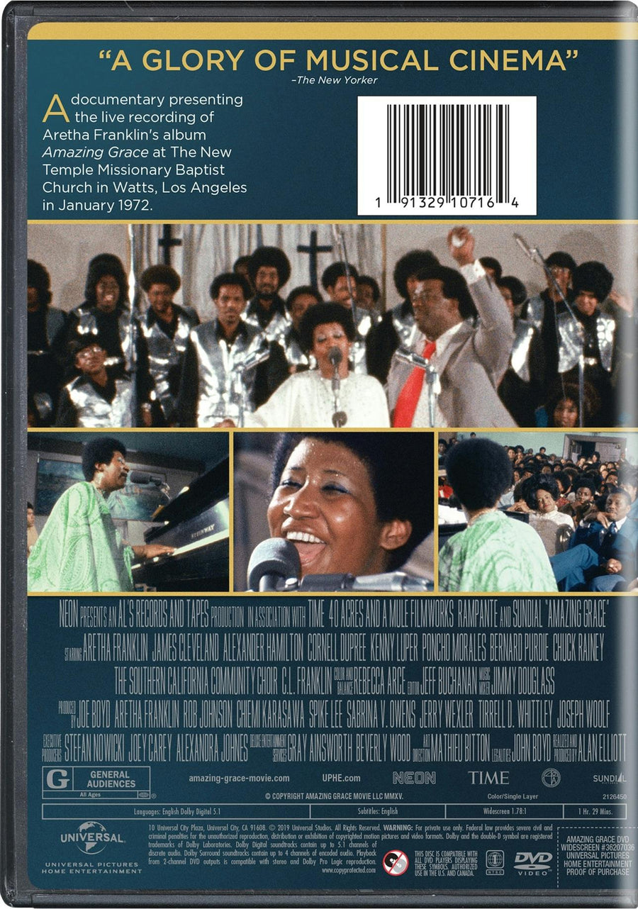 Amazing Grace [DVD]