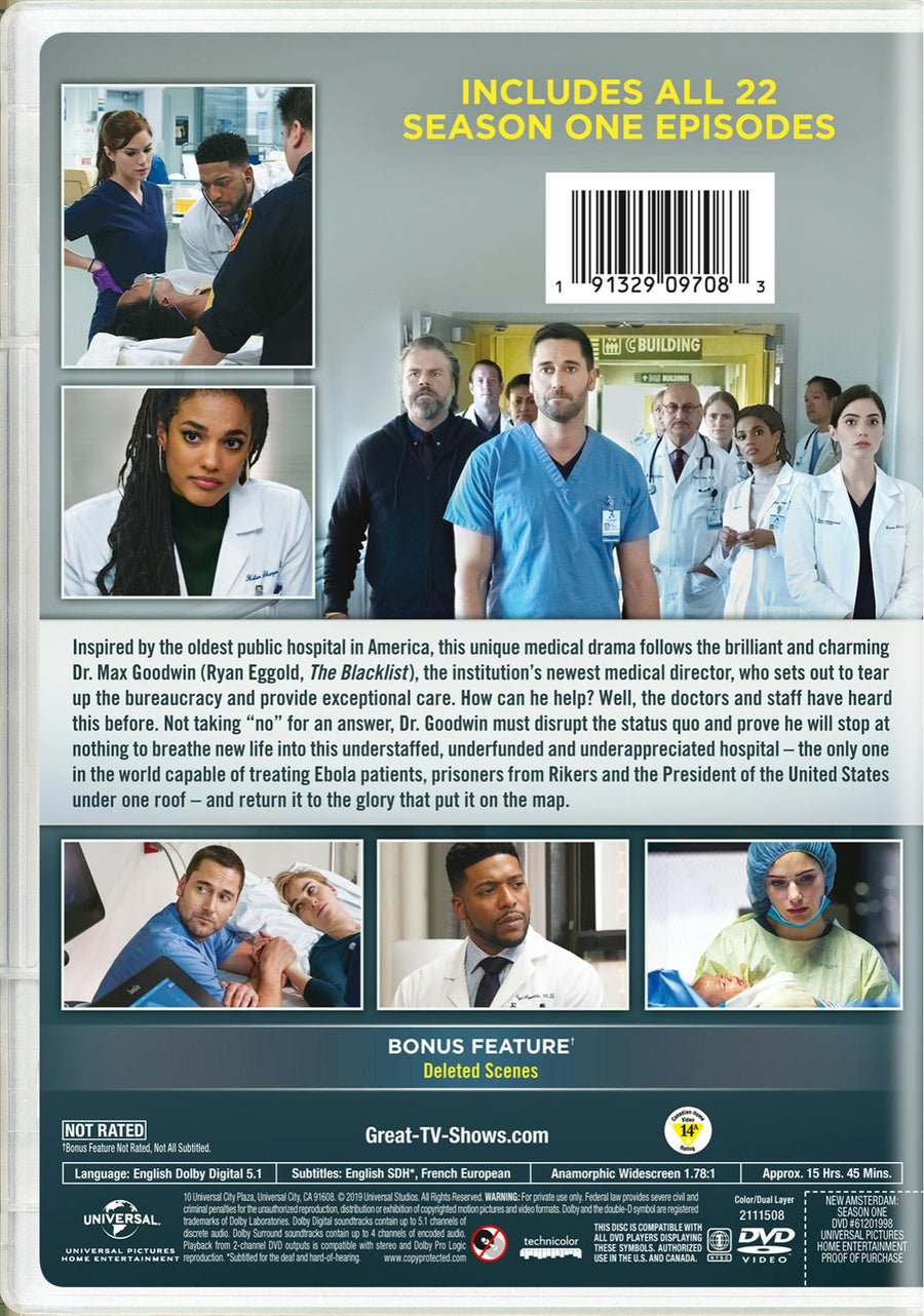 New Amsterdam: Season One [DVD]