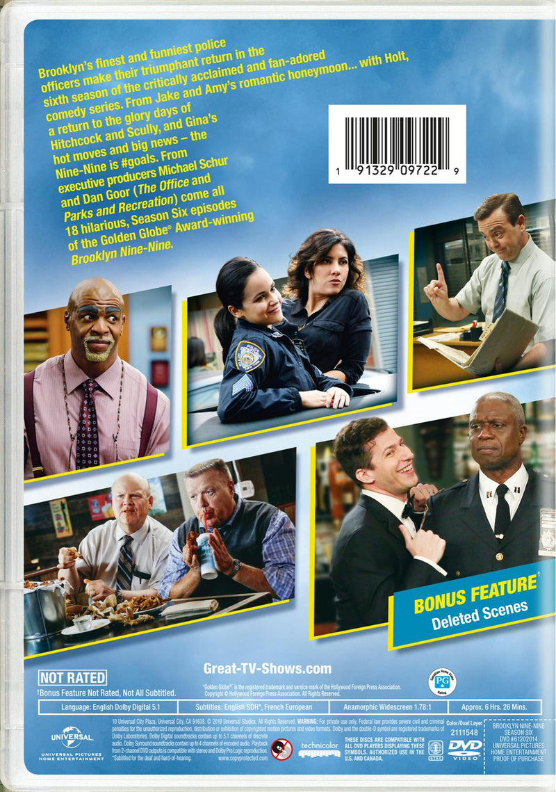 Brooklyn Nine-Nine: Season Six [DVD]