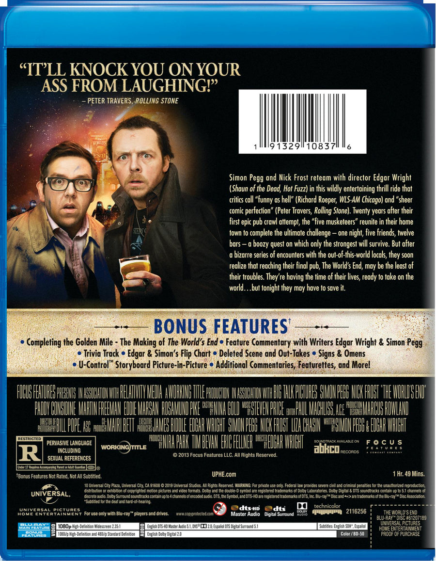 The World's End (Blu-ray New Box Art) [Blu-ray]