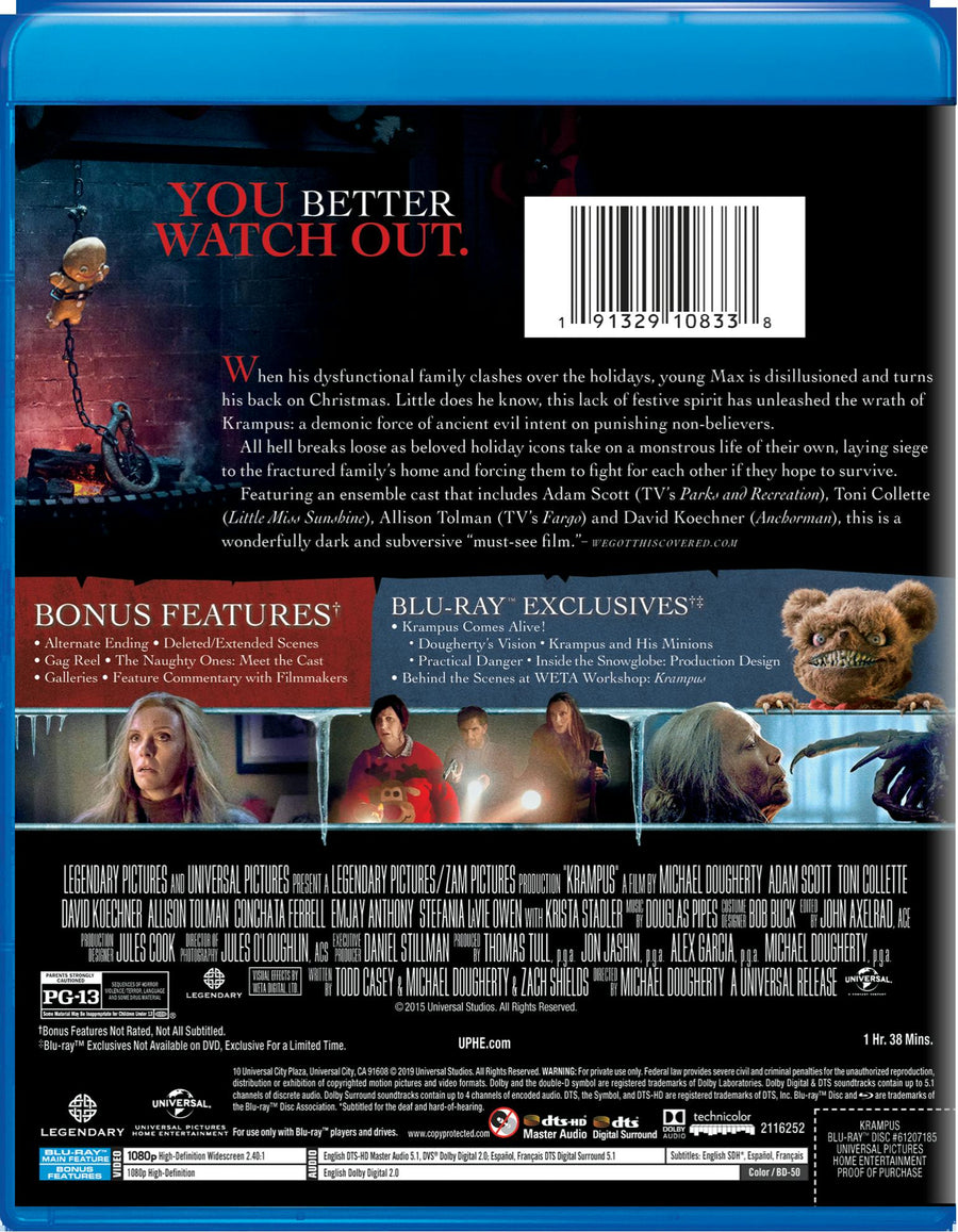 Krampus (Blu-ray New Box Art) [Blu-ray]