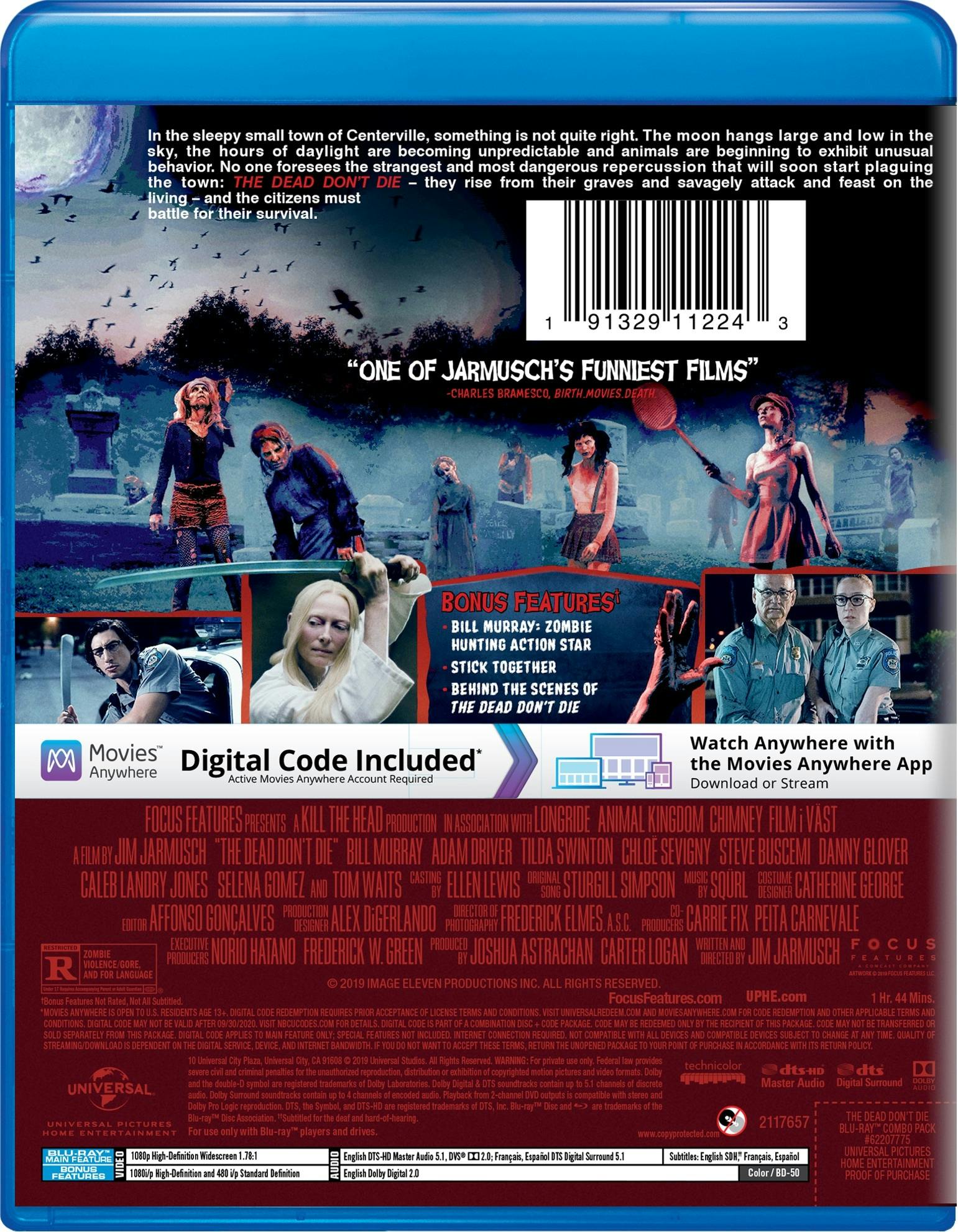 The Dead Don't Die [Blu-ray] – GRUV Entertainment