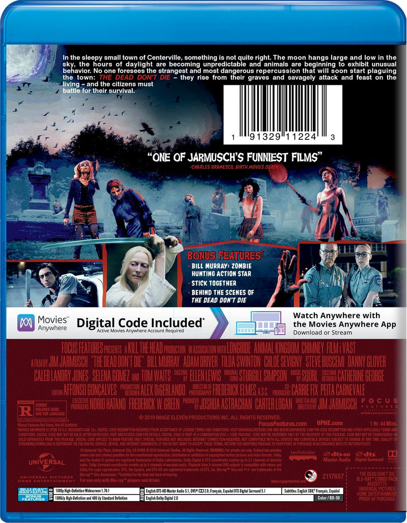 The Dead Don't Die [Blu-ray]