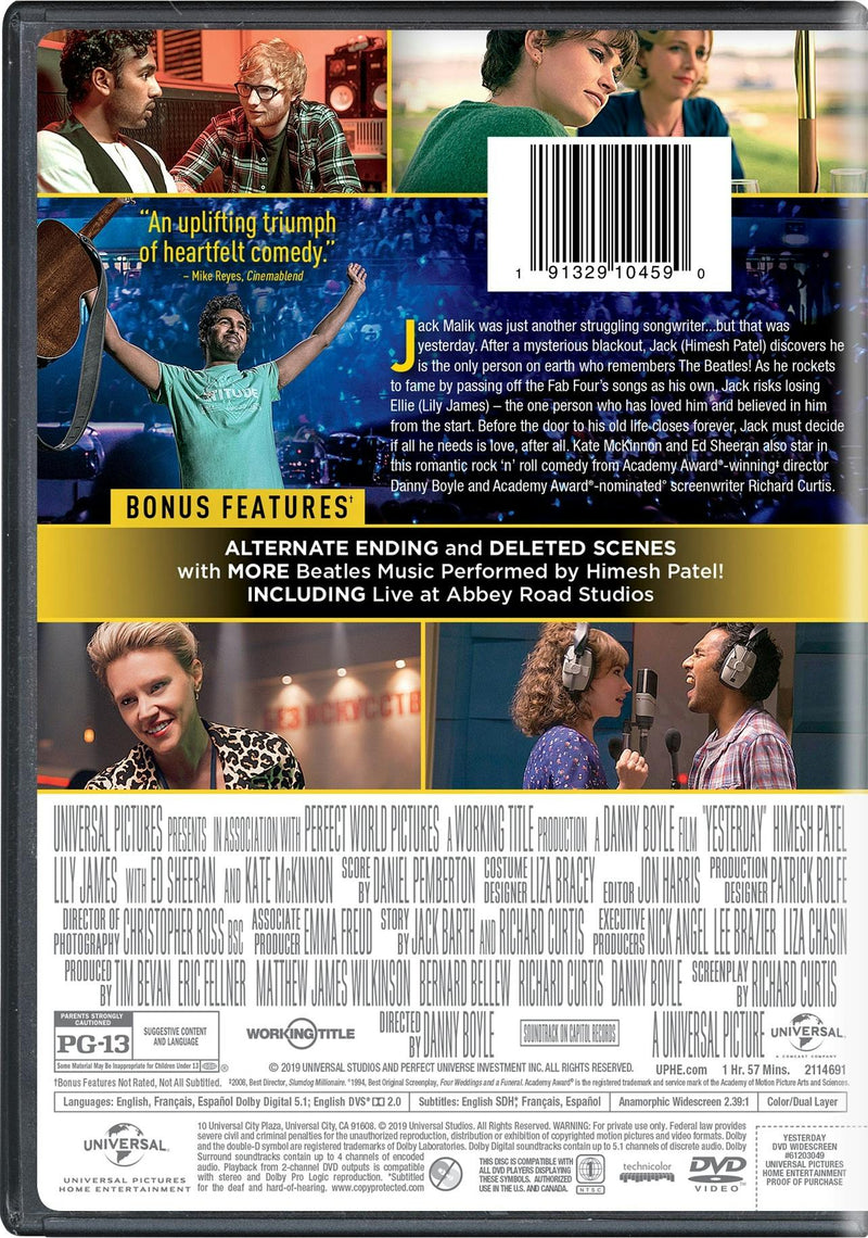 Yesterday [DVD]