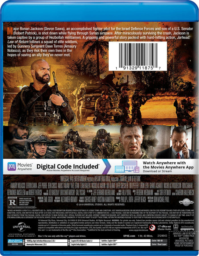 Jarhead: Law of Return (DVD + Digital) [Blu-ray]