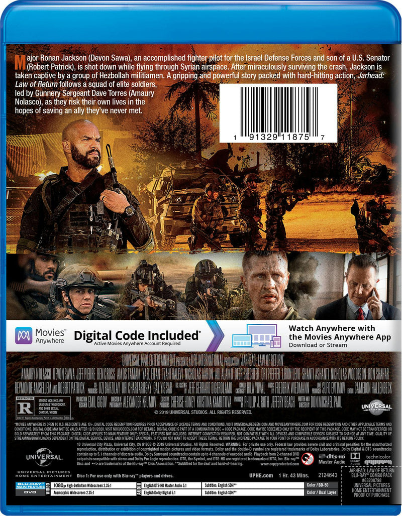 Jarhead: Law of Return (DVD + Digital) [Blu-ray]
