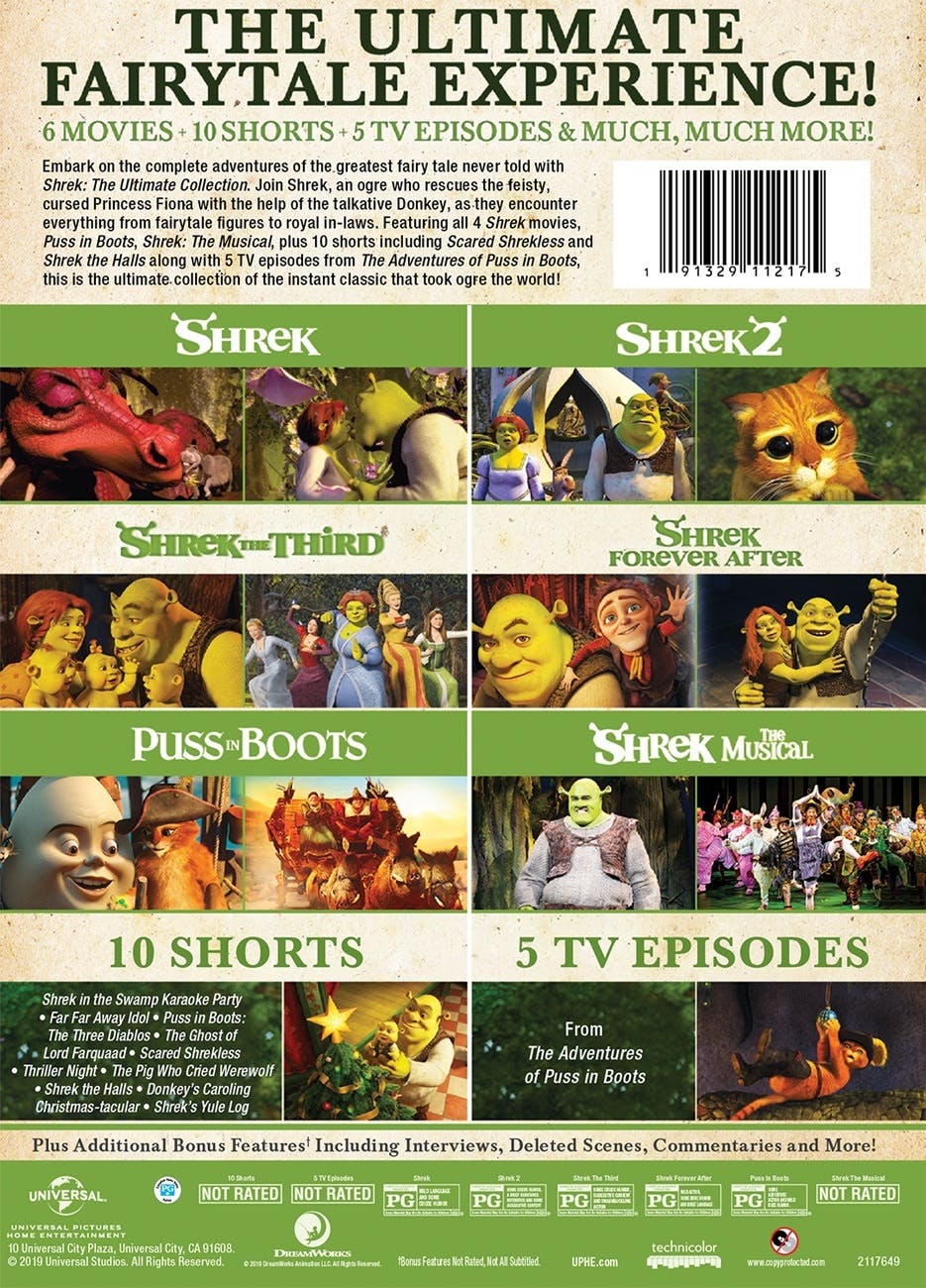 (未使用･未開封品)Shrek: The Ultimate Collection [DVD] s-l400.jpg