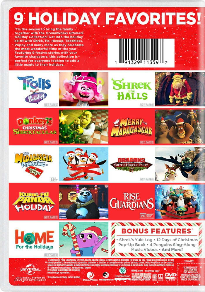 DreamWorks Ultimate Holiday Collection  (DVD Set) [DVD]