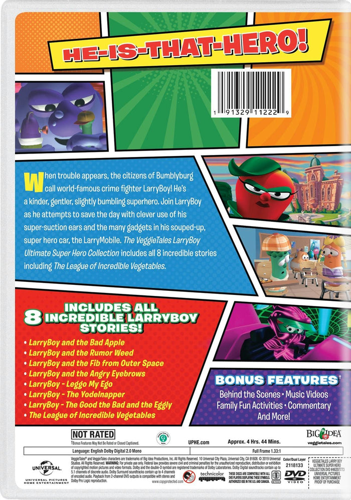 VeggieTales: LarryBoy Ultimate Super Hero Collection [DVD]
