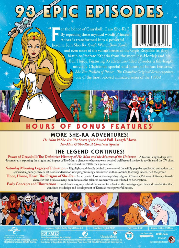 She-Ra: Princess of Power the Complete Original Series (Box Set) [DVD]