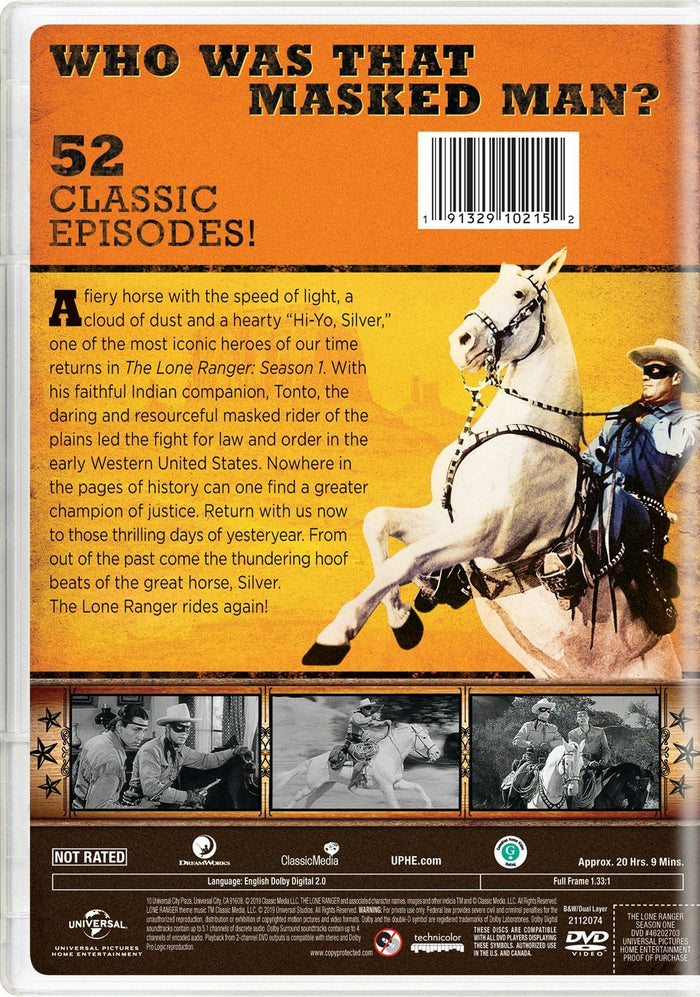 The Lone Ranger: Season 1 [DVD]
