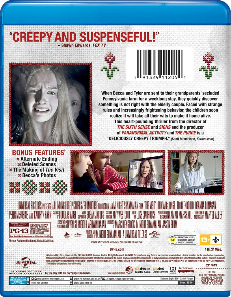 The Visit (Blu-ray New Box Art) [Blu-ray]
