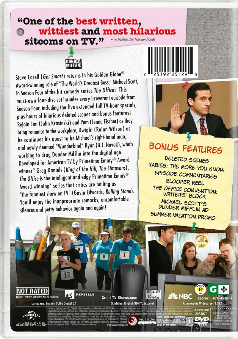 The Office - An American Workplace: Season 4 (2019) [DVD]